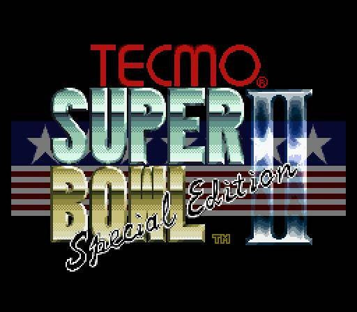 Tecmo Super Bowl II (JP) — Special Edition
