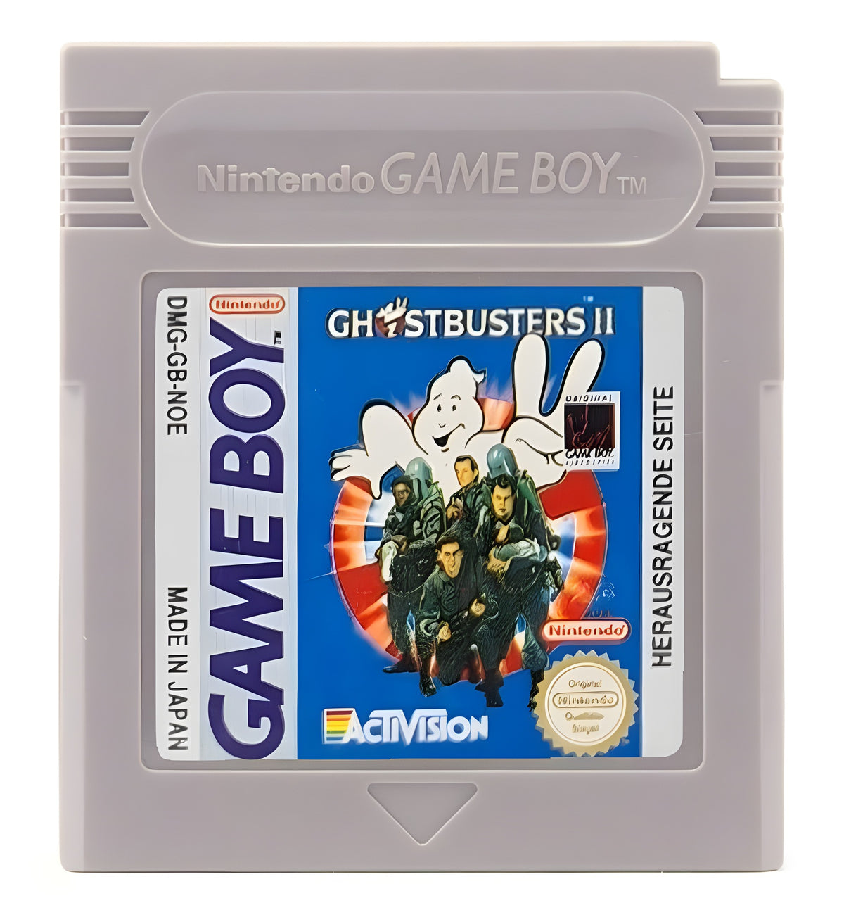 Das Modul von Ghostbusters II / 2 für GameBoy