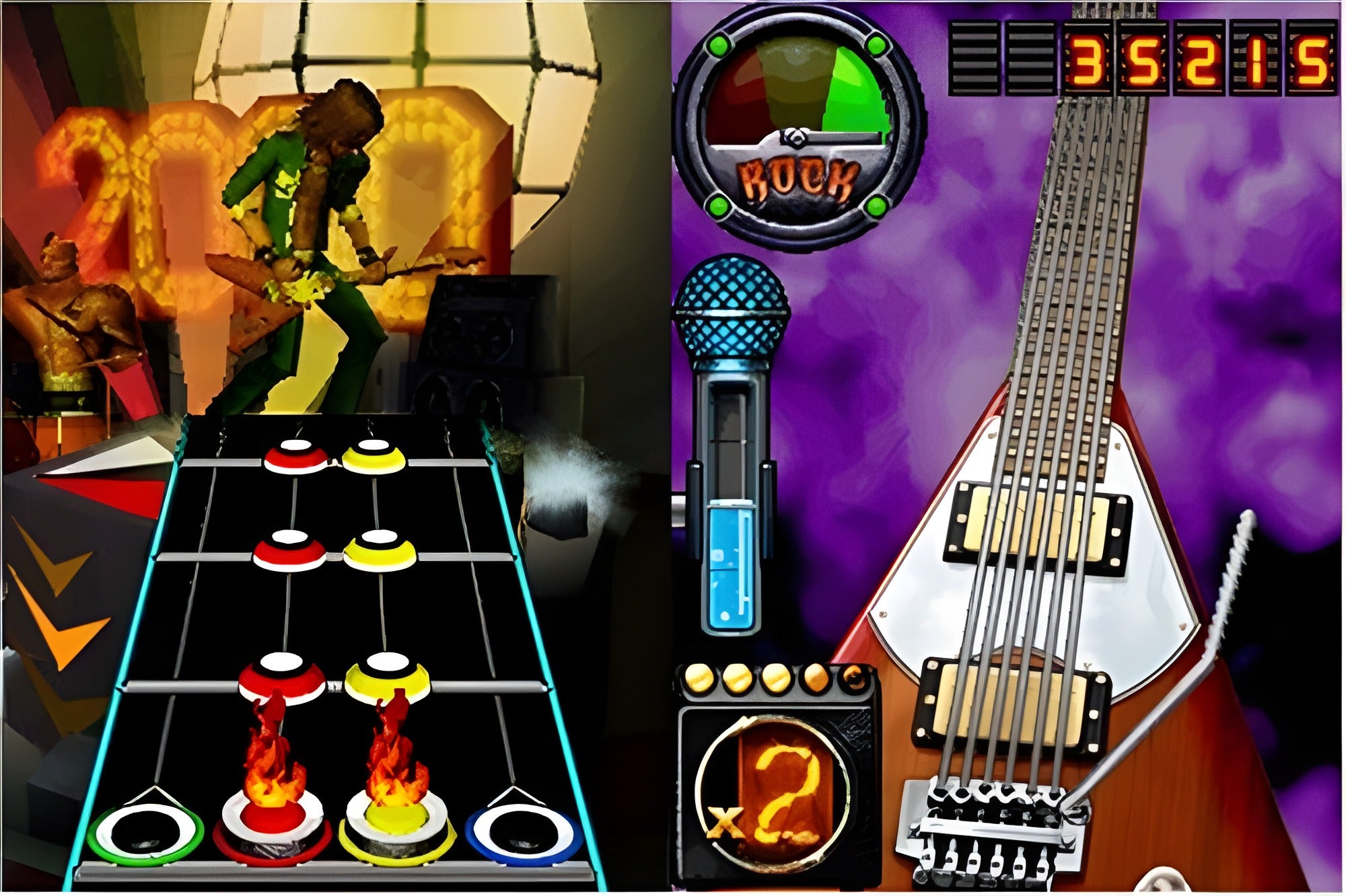 Guitar Hero On Tour: Decades + Guitar Grip (DE) — Big Box
