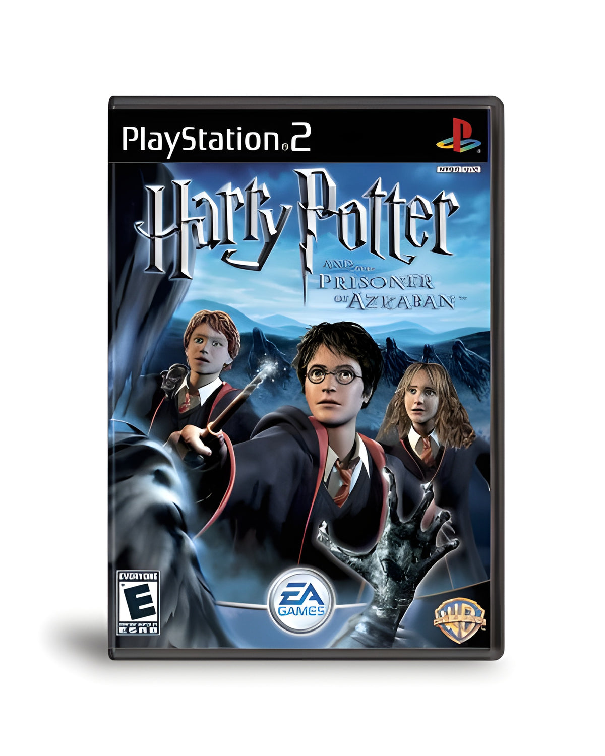 Das Cover von Harry Potter and the Prisoner of Azkaban für die PS2 zeigt Harry.