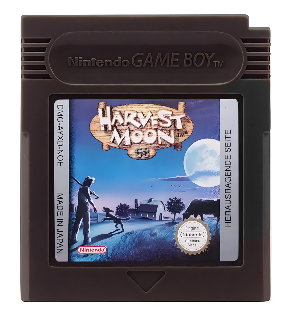 Das Modul von Harvest Moon 1 für GameBoy Color