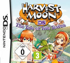 Das Cover von Harvest Moon DS: The Tale of Two Towns für Nintendo DS zeigt zwei Figuren und die Logos USK ab 0 und PEGI 3.