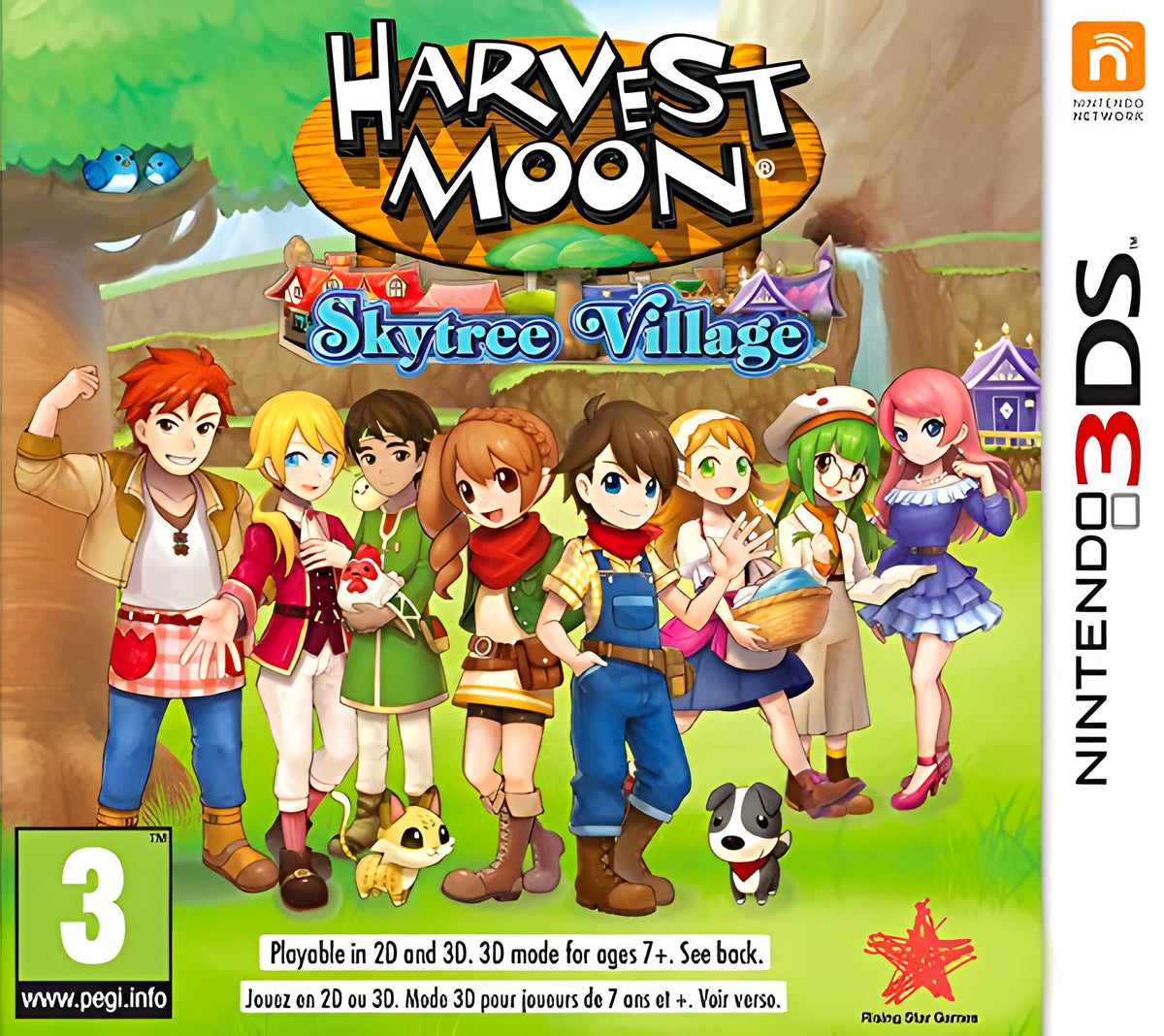Das Cover von Harvest Moon: Skytree Village für Nintendo 3DS