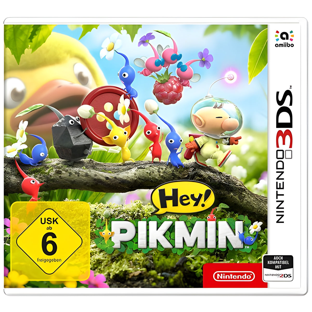 Das Cover von Hey! Pikmin für Nintendo 3DS
