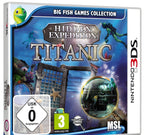 Das Cover von Hidden Expedition: Titanic zeigt Taucher vor einem versunkenen Schiffswrack, USK ab 0.
