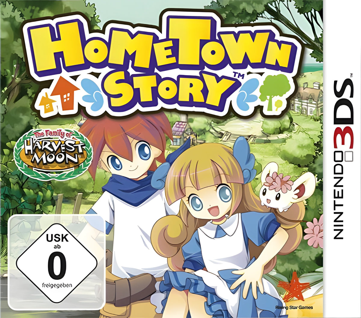 Das Cover von Hometown Story für Nintendo 3DS