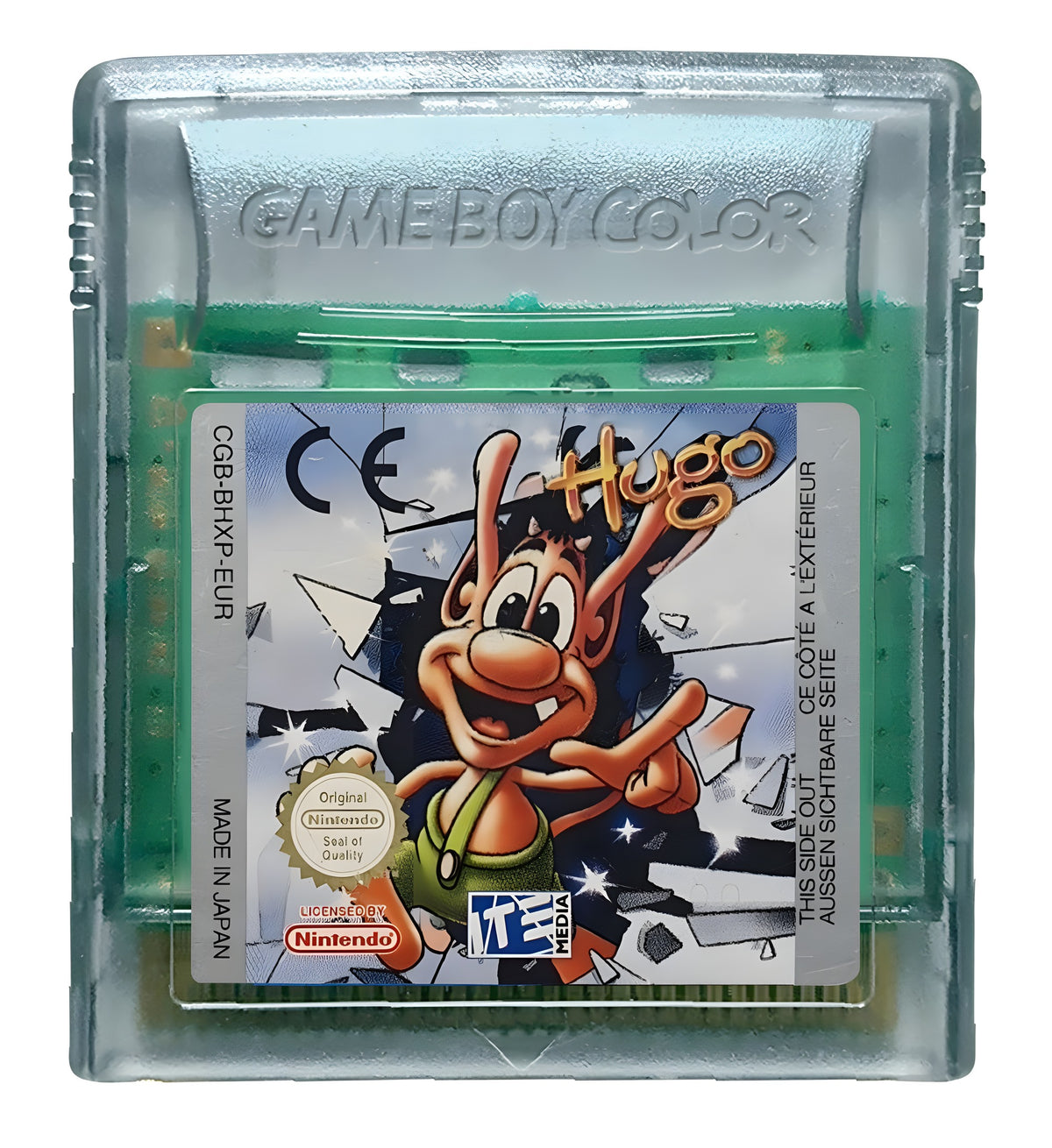 Das Modul von Hugo: Diamantenfieber für GameBoy Color
