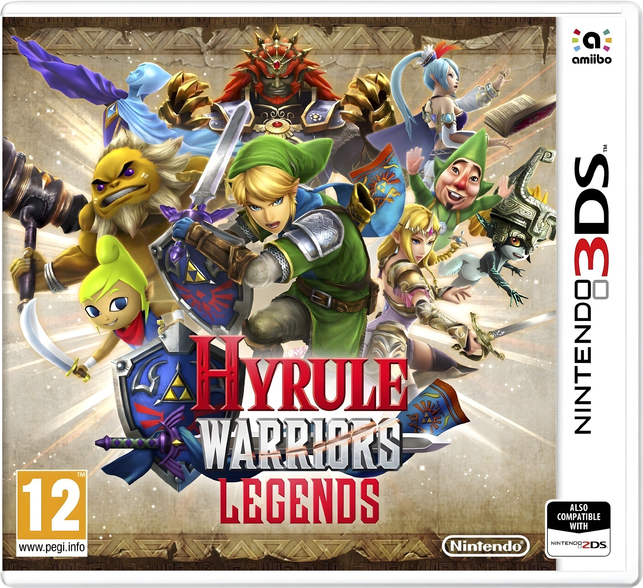 Hyrule Warriors: Legends (DE) – Cover Vorderseite