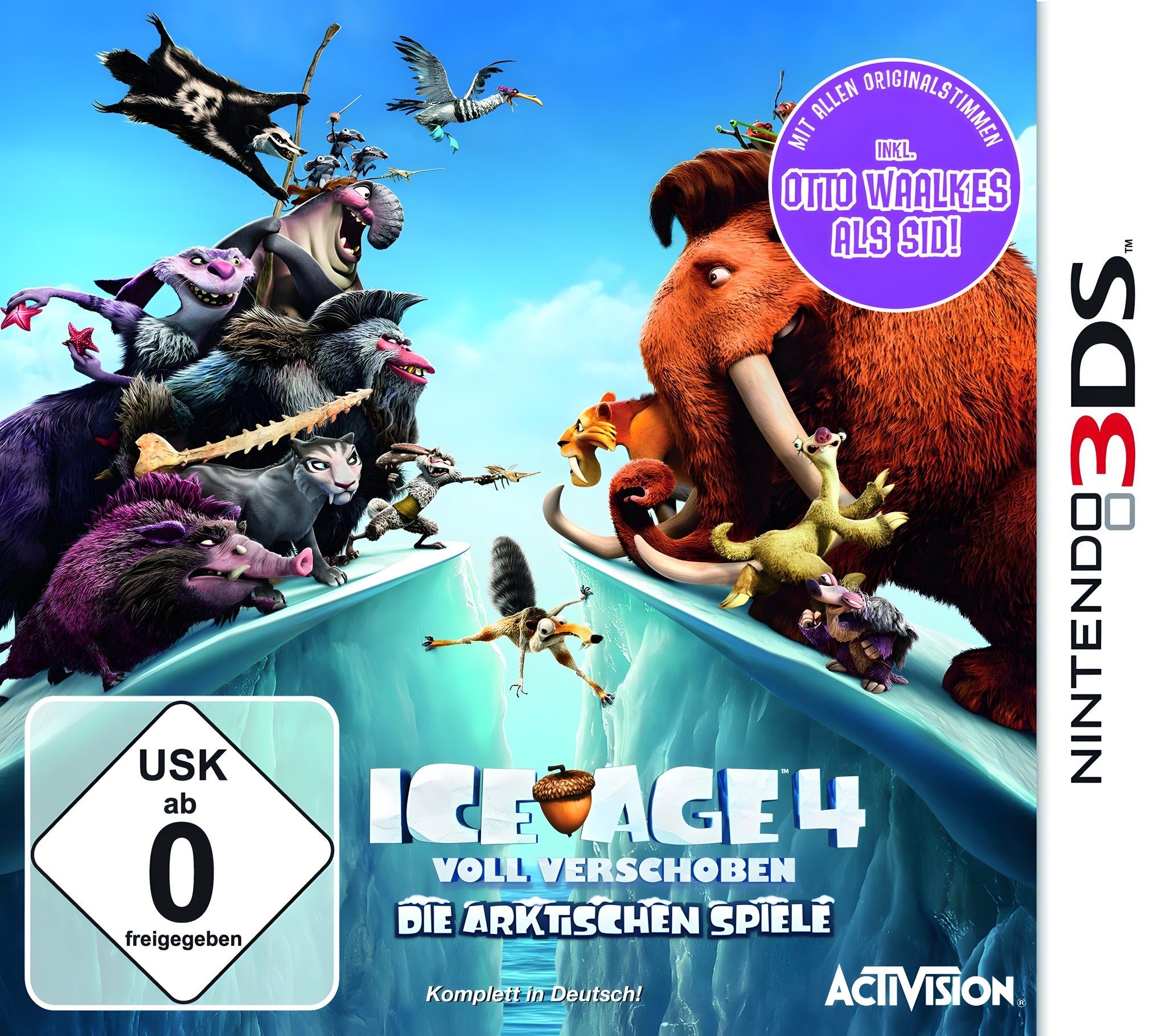 Ice Age 4: Voll Verschoben – Cover Vorderseite