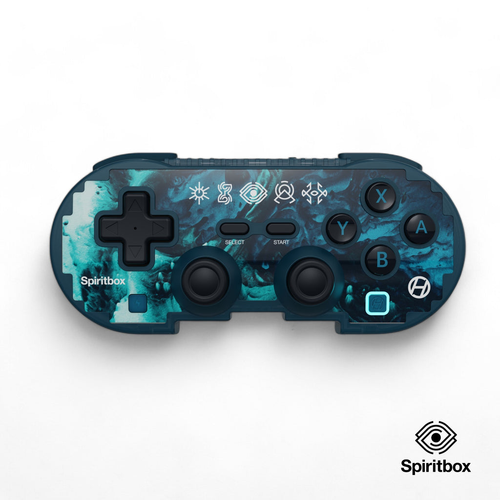Offizieller Spiritbox Pixel Art Controller Eternal Blue (EU) — Limited Edition