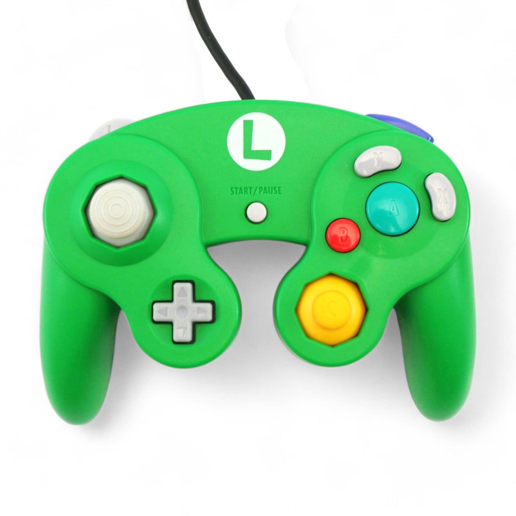 Original Nintendo Controller / Pad grün Club Nintendo Luigi Edition DOL-003 — grün Club Nintendo Luigi Edition DOL-003