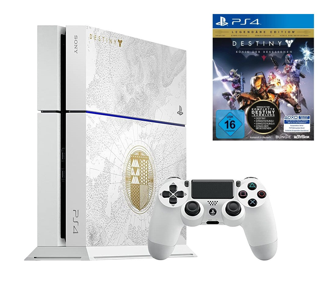 Konsole 500GB Destiny Edition + Destiny: König der Besessenen + Original Controller — Destiny Edition