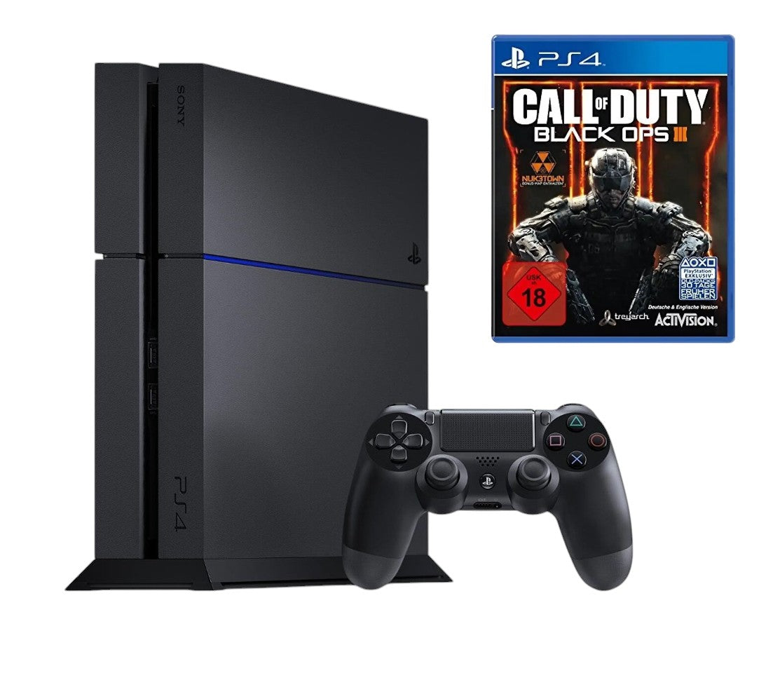 Konsole 1TB schwarz + Call of Duty: Black Ops III + Original Controller