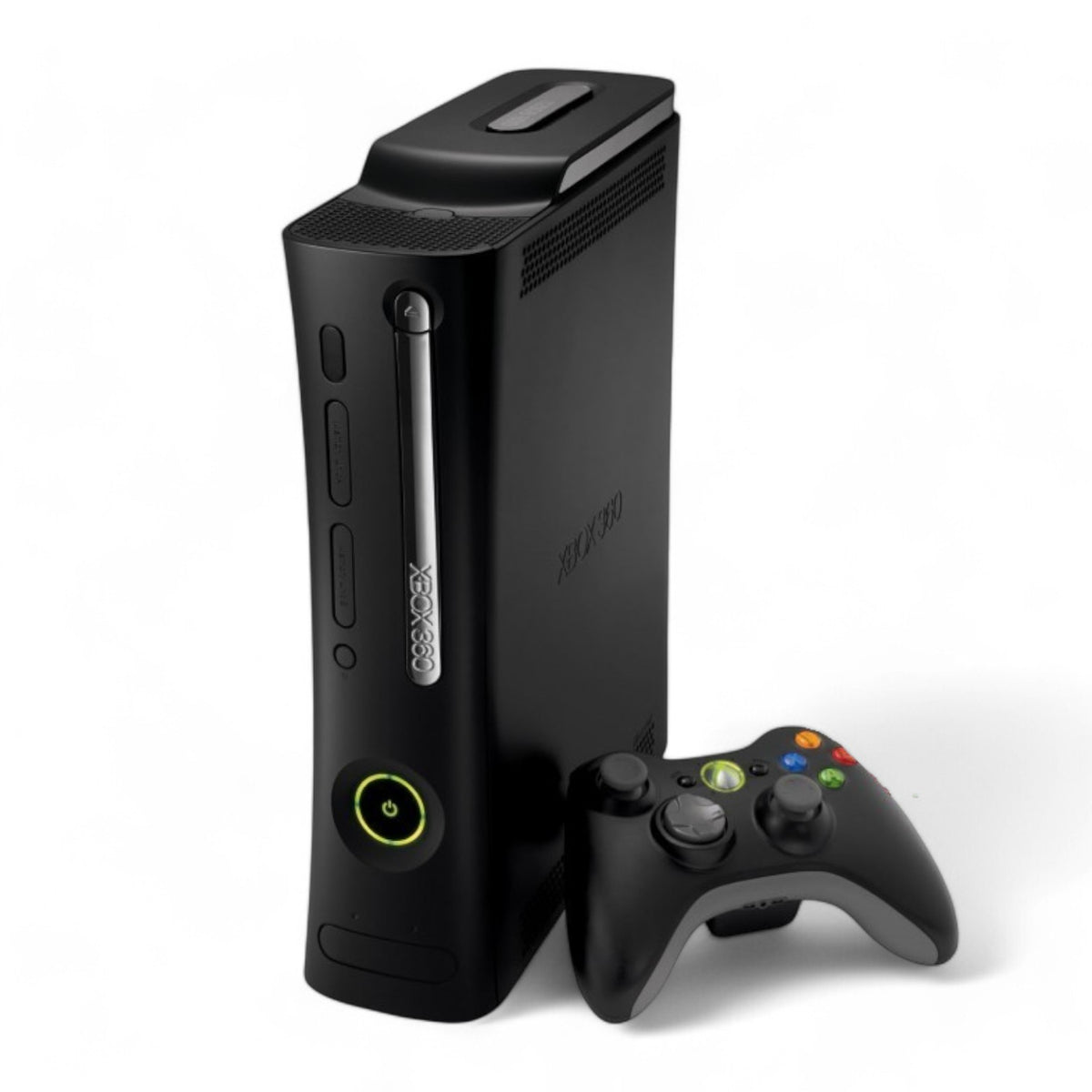 Konsole Elite 120GB schwarz + Original Controller + Zubehör