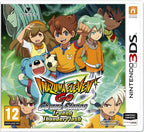 Das Cover von Inazuma Eleven Go: Chrono Stones Donnerknall zeigt mehrere Anime-Figuren und den Titel.
