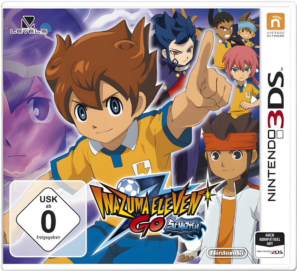 Das Cover von Inazuma Eleven Go: Schatten für Nintendo 3DS