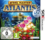 Das Cover von Jewel Master: Atlantis 3D zeigt eine Unterwasserstadt mit Edelsteinen und dem USK-Siegel ab 0.