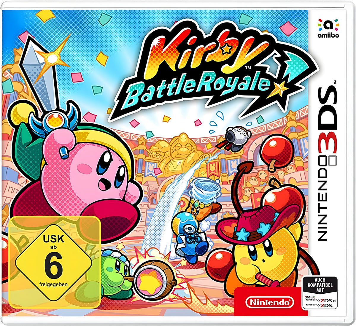 Das Cover von Kirby: Battle Royale für Nintendo 3DS