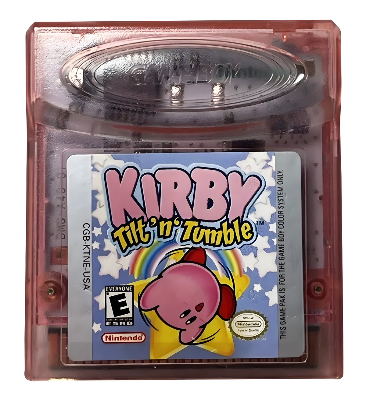 Das Modul von Kirby Tilt 'n' Tumble für GameBoy Color
