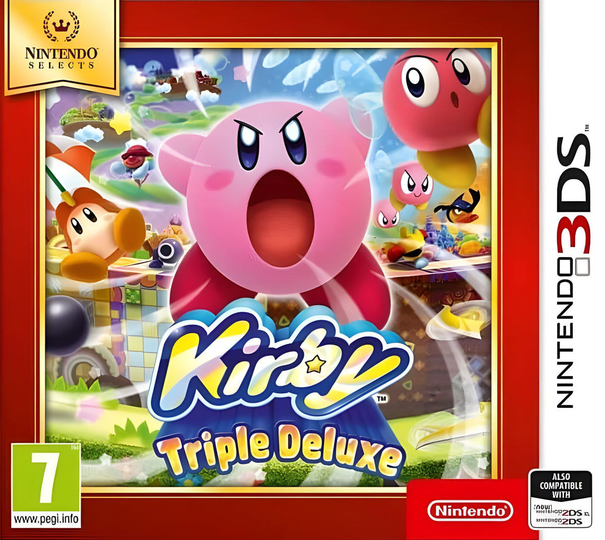 Das Cover von Kirby: Triple Deluxe für Nintendo 3DS