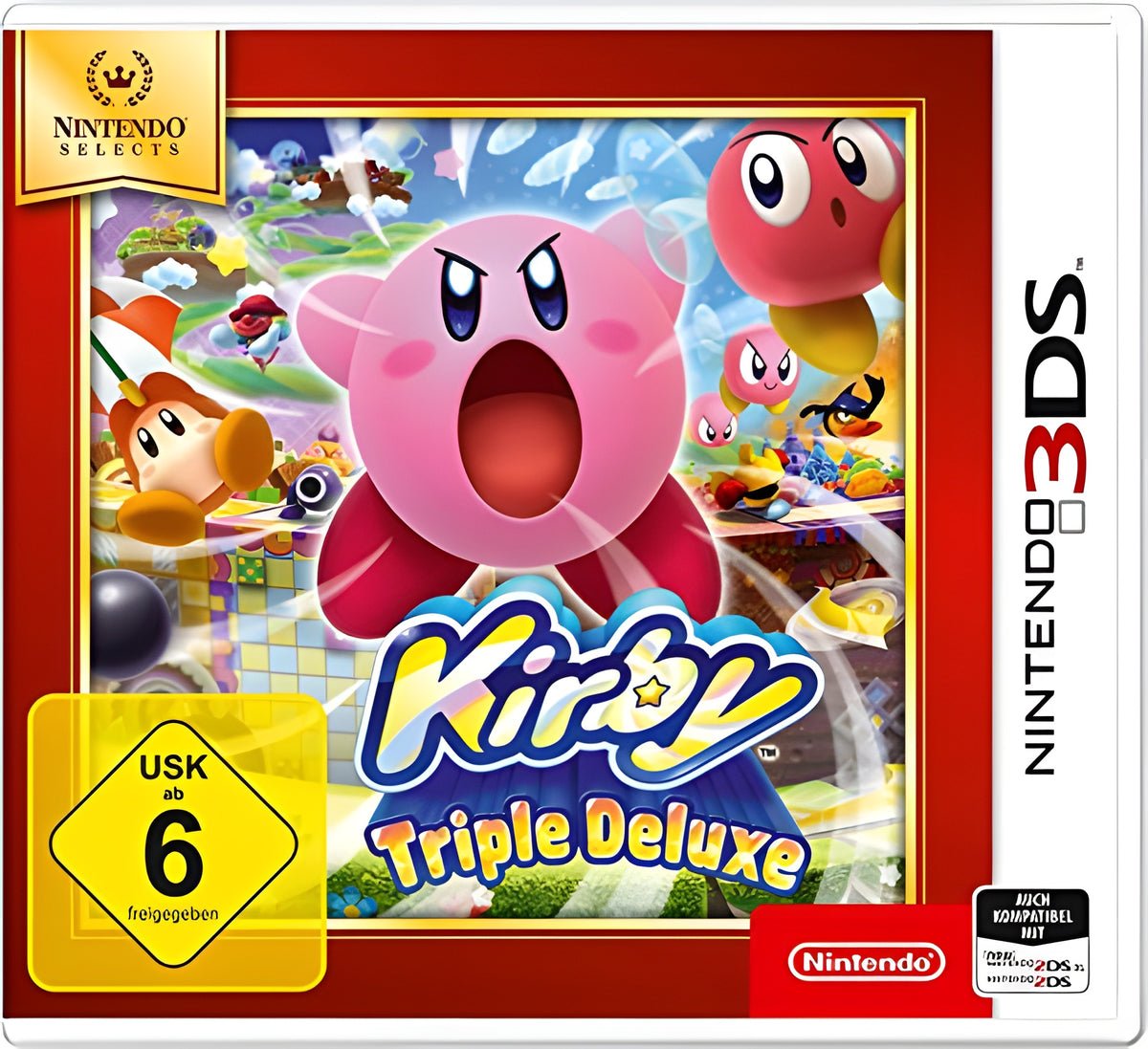 Das Cover von Kirby: Triple Deluxe Nintendo Selects für Nintendo 3DS