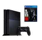 Konsole 500GB schwarz + Last of Us + 2 Original Controller + Kamera