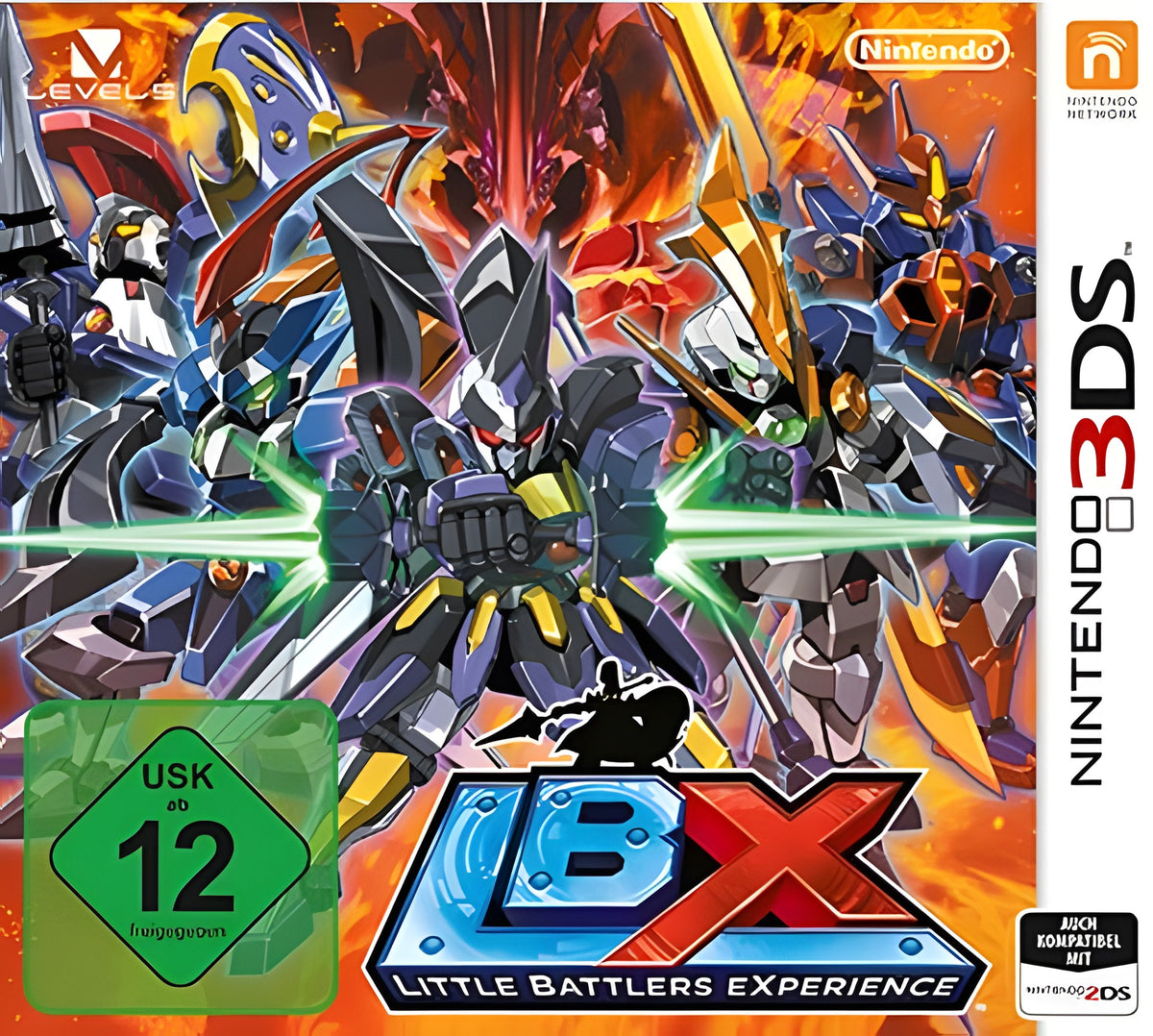 Das Cover von LBX: Little Battlers Experience für Nintendo 3DS