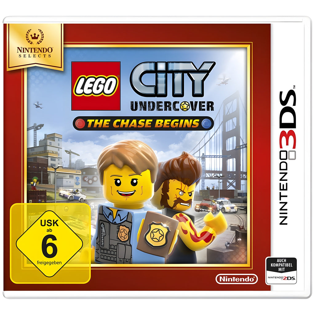 LEGO City Undercover: The Chase Begins (DE) — Nintendo Selects – Cover Vorderseite
