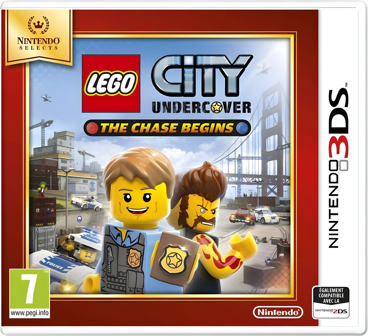 Das Cover von LEGO City Undercover: The Chase Begins für Nintendo 3DS