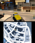 Ein gelber Kipplaster fährt in LEGO City Undercover: The Chase Begins auf einer Straße.