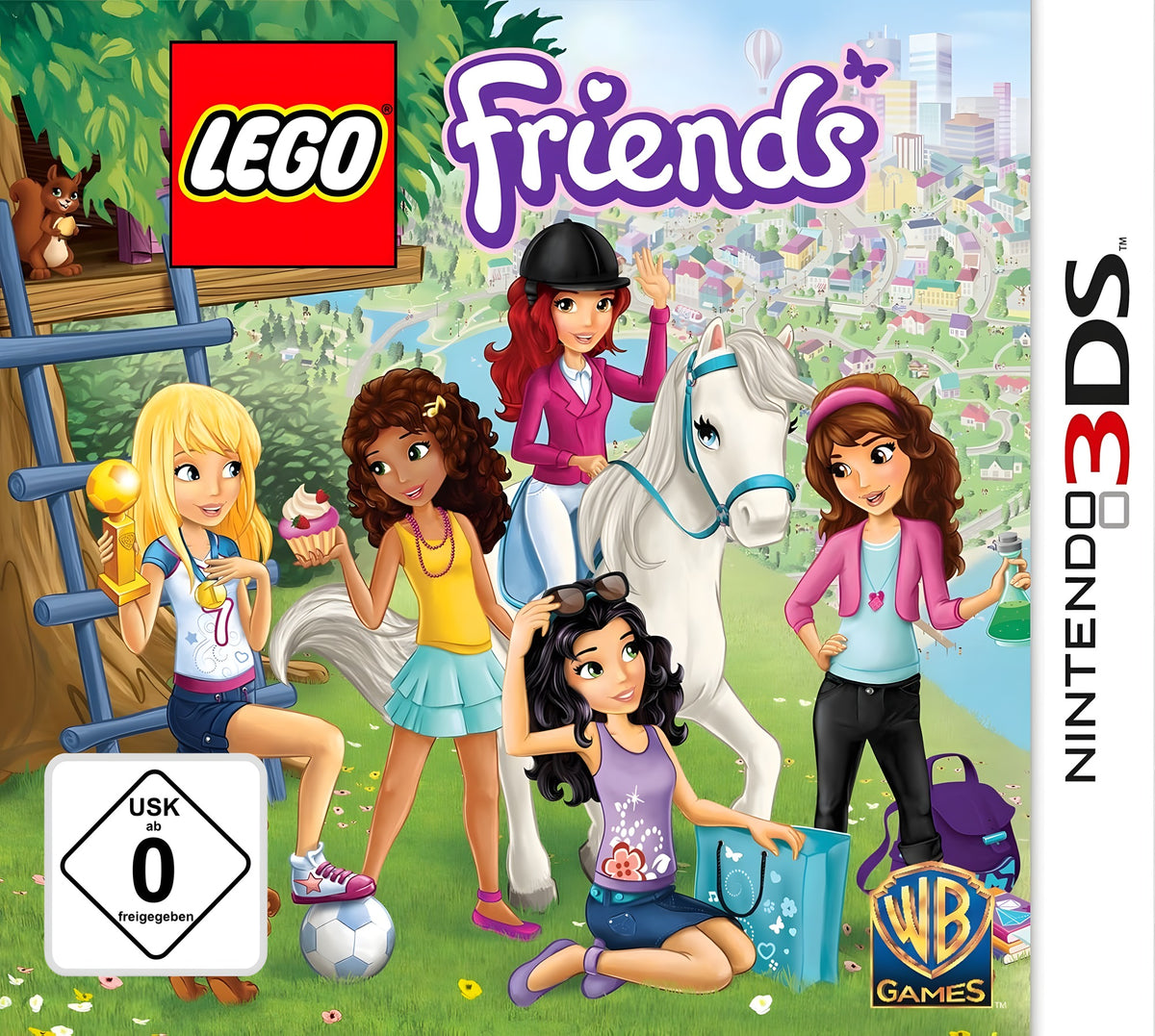 Das Cover von Lego Friends für Nintendo 3DS