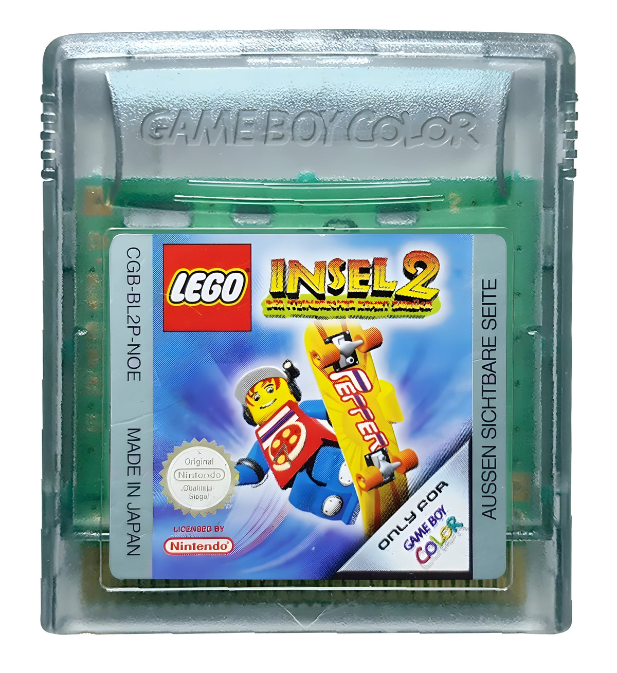 Das Modul von Lego Insel 2: Der Steinbrecher kehrt zurück für GameBoy Color