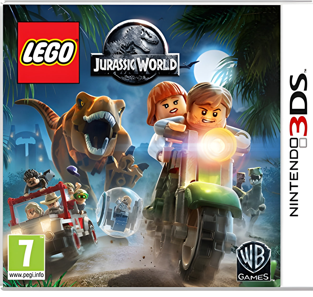 Das Cover von LEGO Jurassic World für Nintendo 3DS