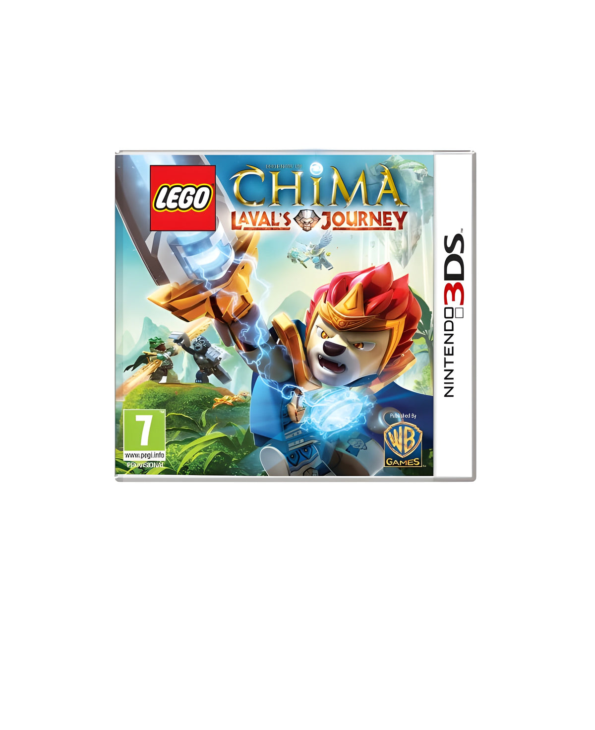 Das Cover von LEGO Legends of Chima: Laval's Journey für Nintendo 3DS