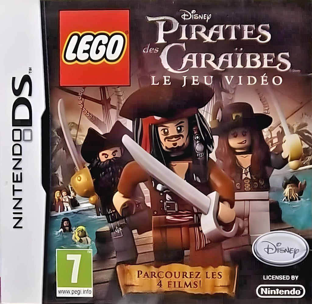Das Cover von LEGO Pirates of the Caribbean: Le Jeu Video für Nintendo 3DS