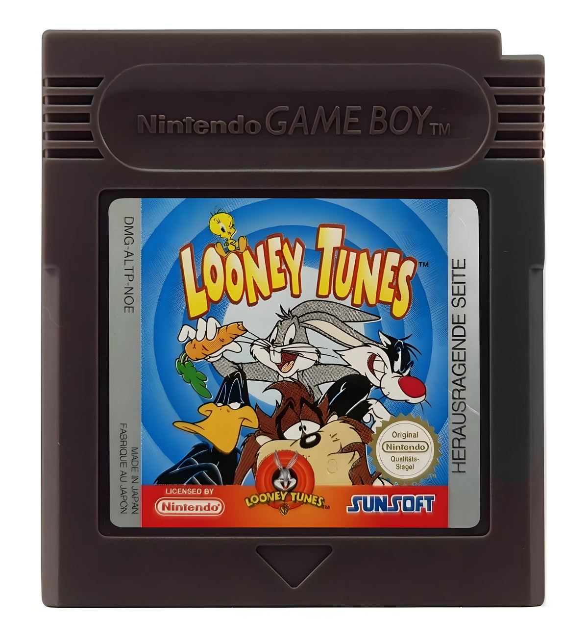 Das Modul von Looney Tunes Twouble für GameBoy Color