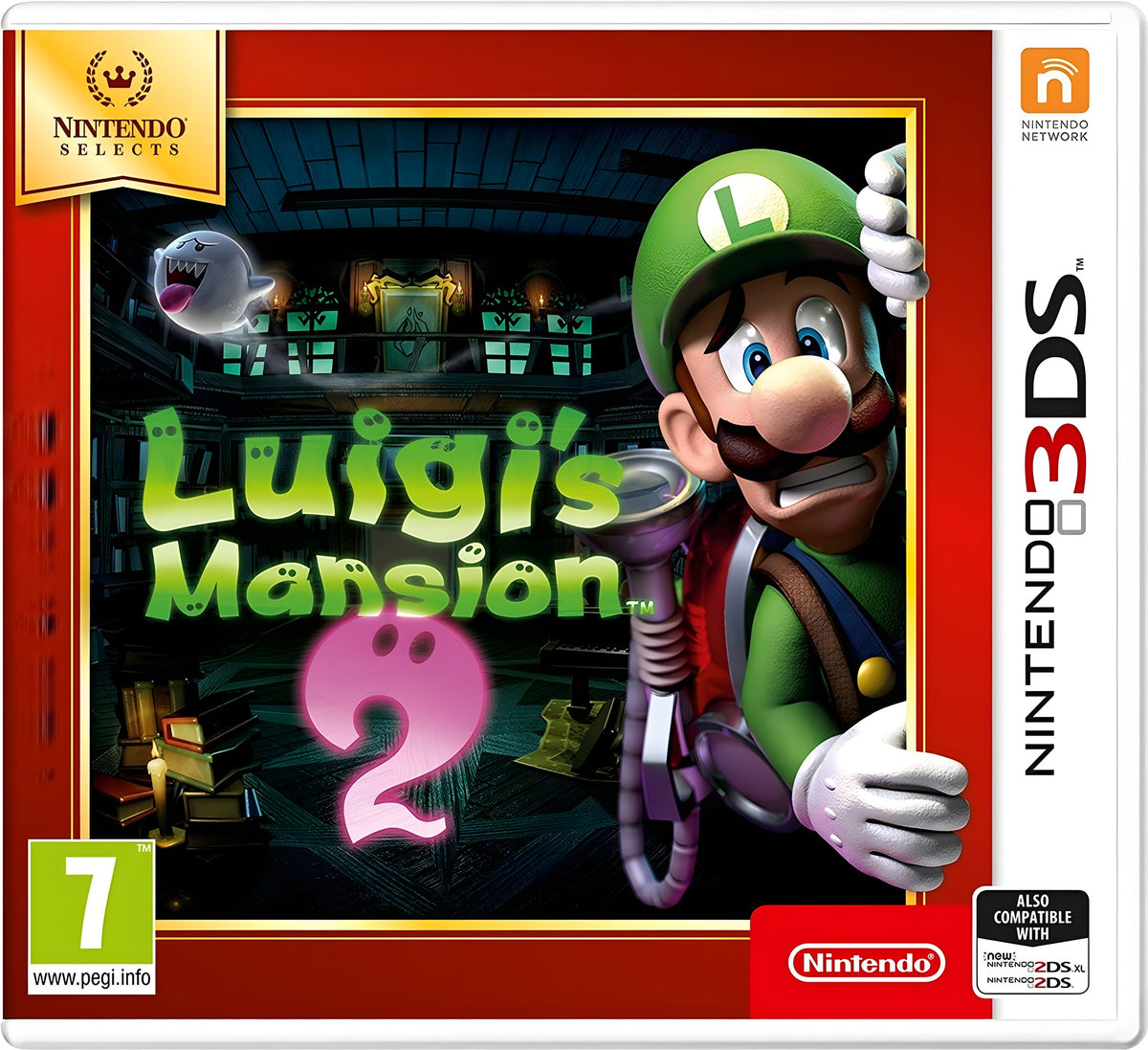 Das Cover von Luigi's Mansion 2 mit OVP) für Nintendo 3DS