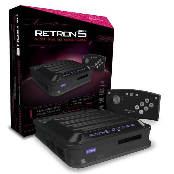 RetroN 5 Konsole Schwarz [Hyperkin]