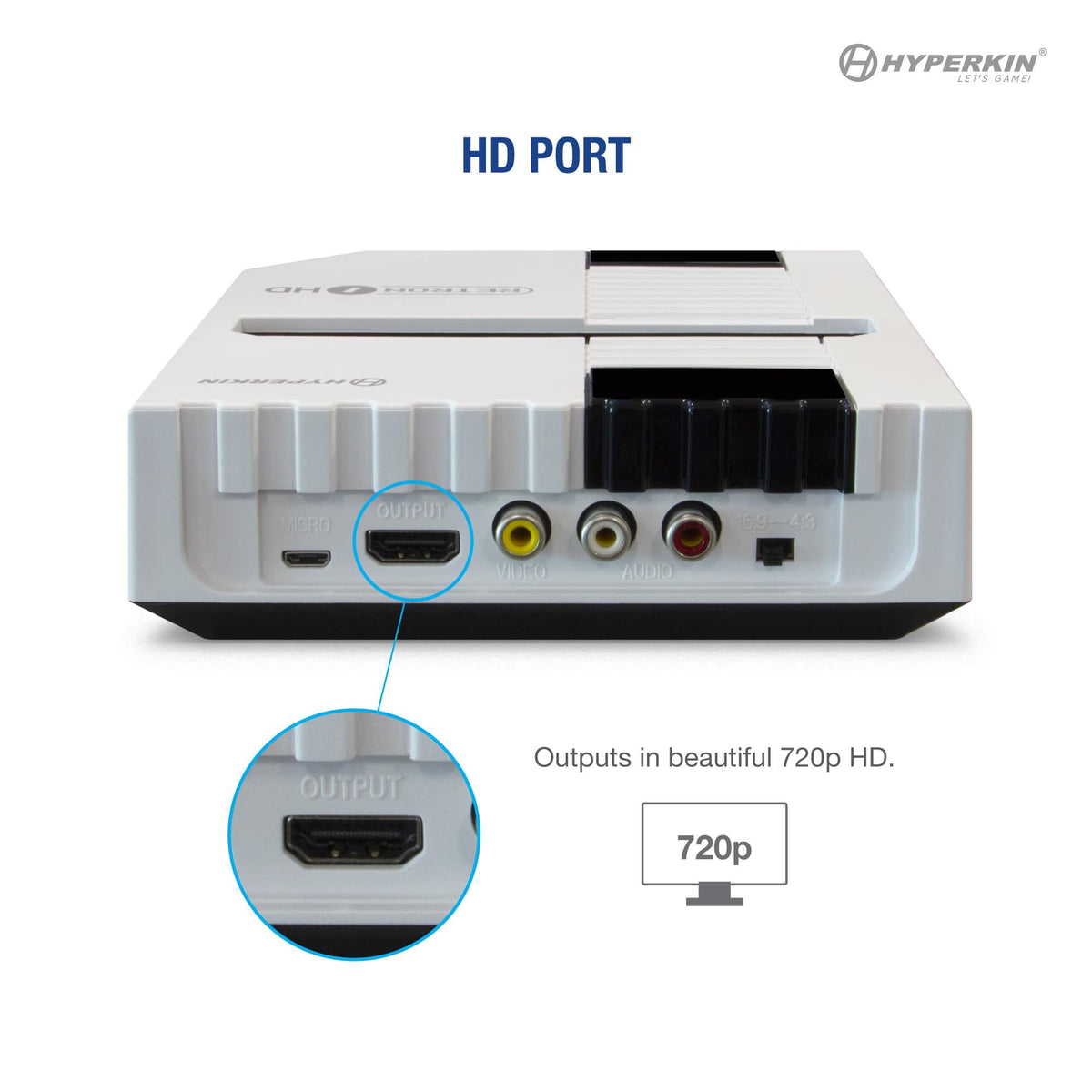 RetroN 1 HD Konsole Weiß [Hyperkin]