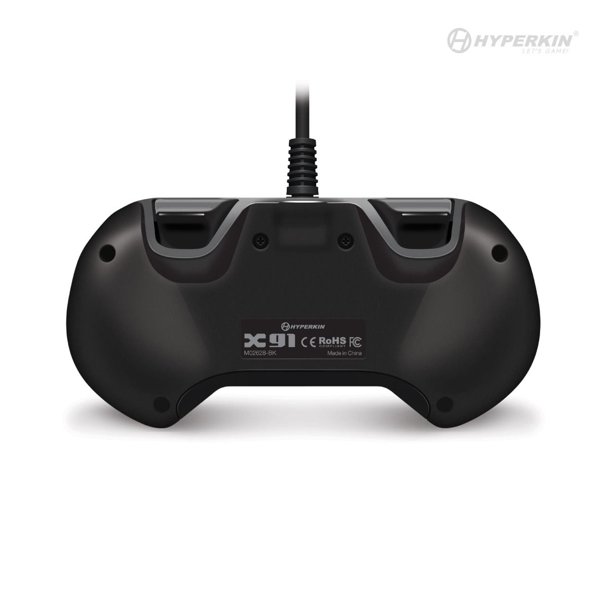 Offiziell lizenzierter Controller / Pad schwarz X91 90s Style V2 [Hyperkin]