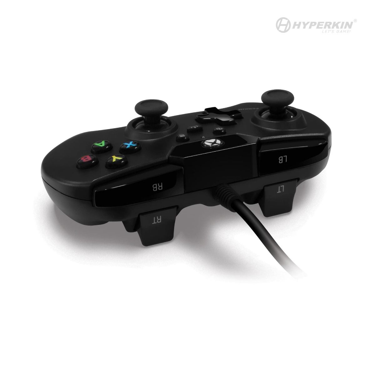 Offiziell lizenzierter Controller / Pad schwarz X91 90s Style V2 [Hyperkin]