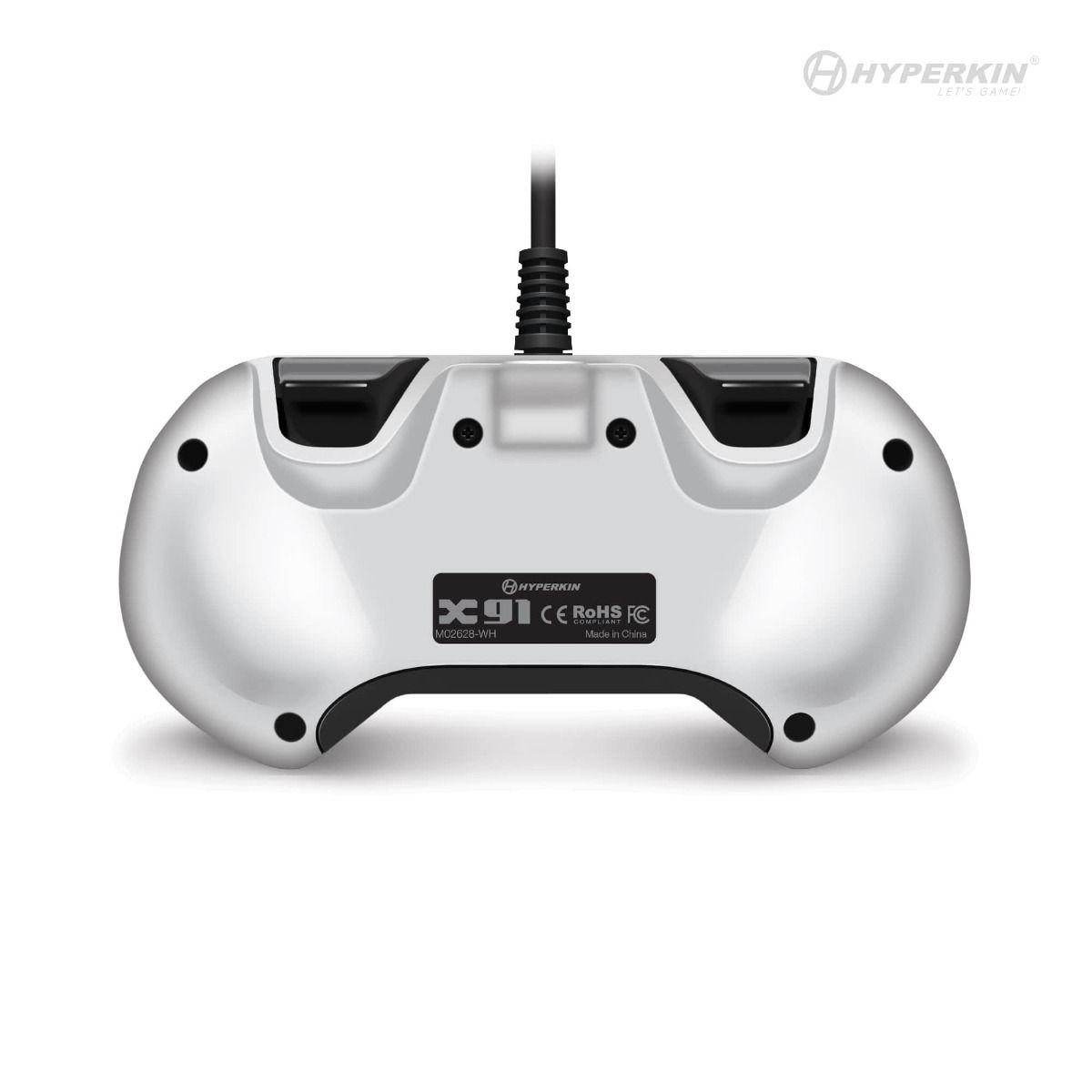 Offiziell lizenzierter Controller / Pad weiß X91 90s Style V2 [Hyperkin]