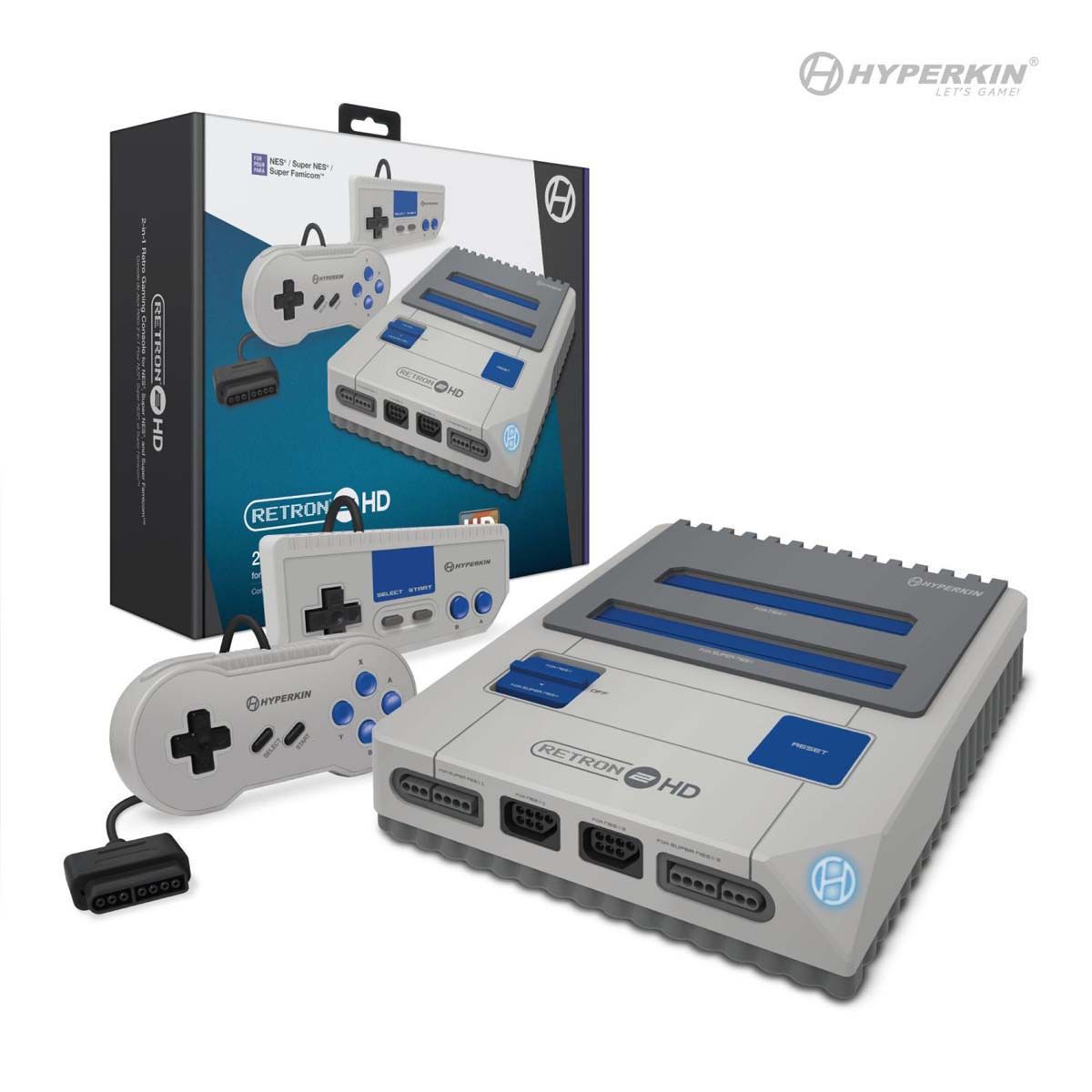 RetroN 2 HD Konsole Grau