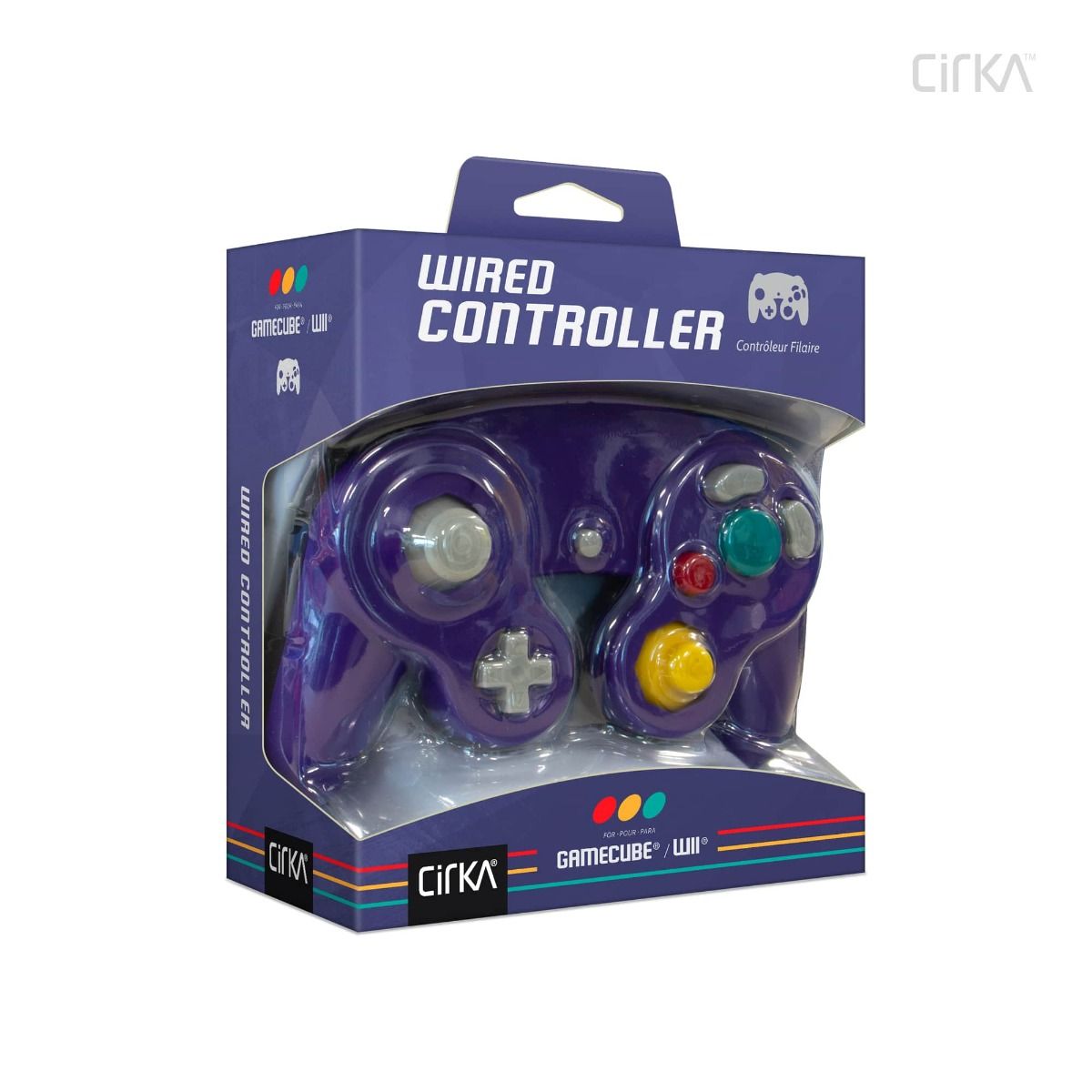 Controller / Pad Lila Schwarz [Cirka]