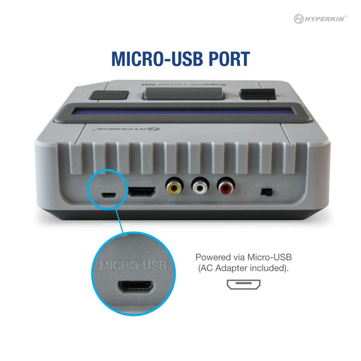 Supa RetroN HD Konsole Grau [Hyperkin]