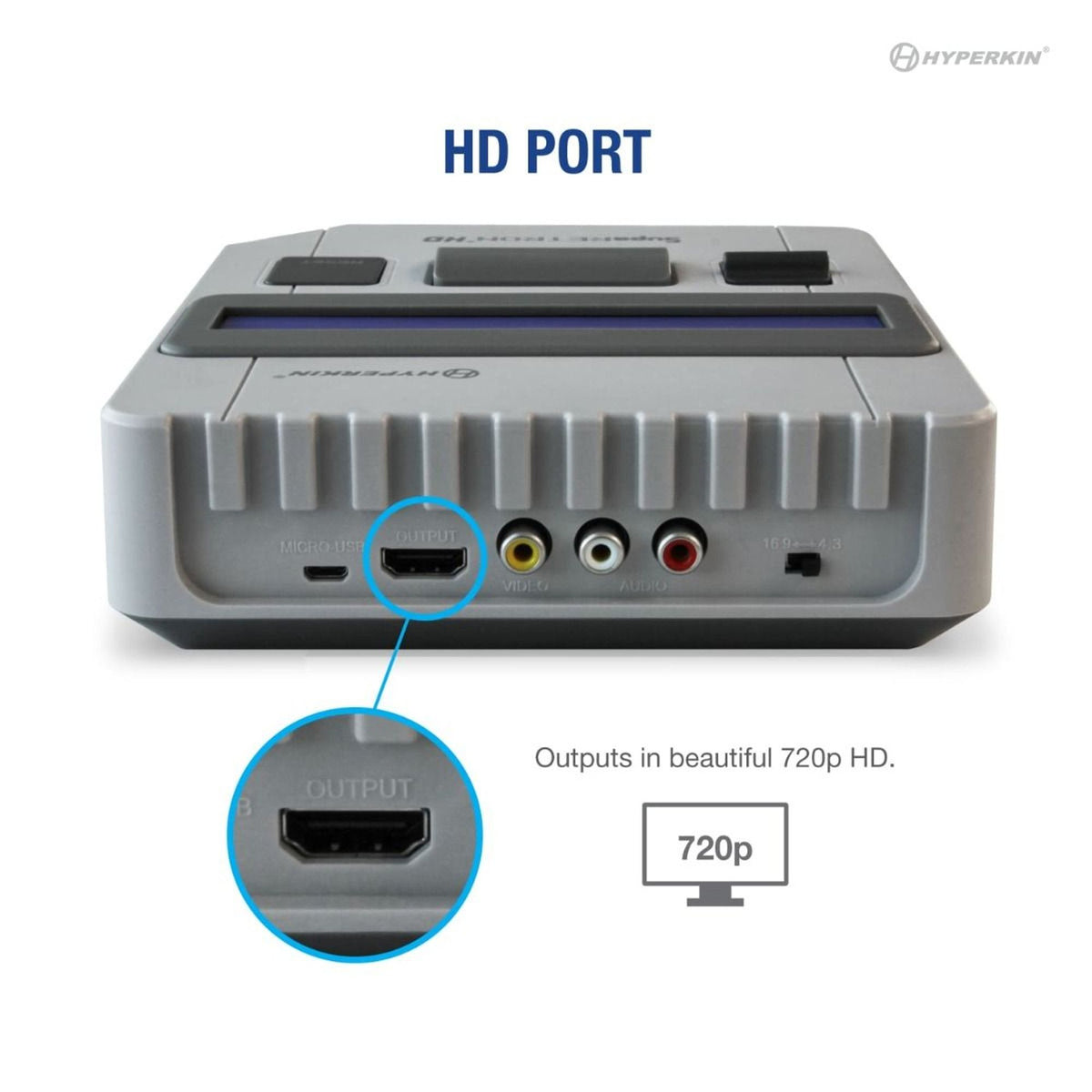 Supa RetroN HD Konsole Grau [Hyperkin]