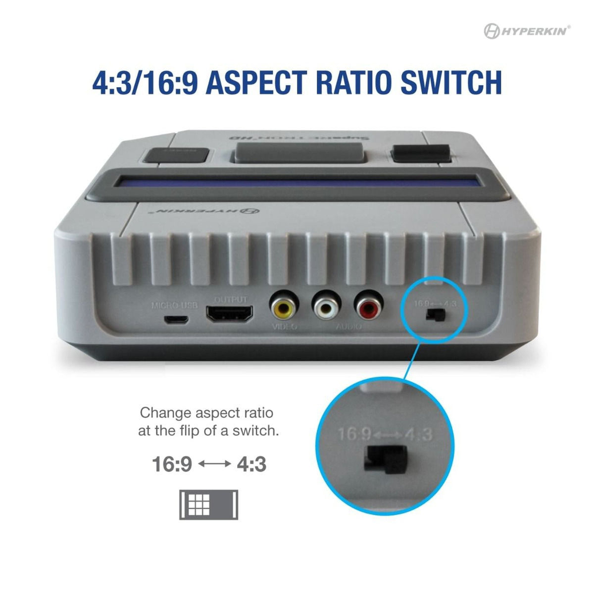 Supa RetroN HD Konsole Grau [Hyperkin]