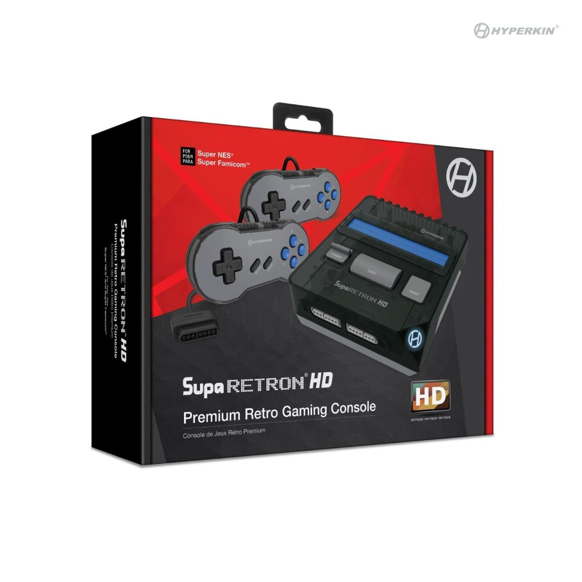 Supa RetroN HD Konsole Space Black [Hyperkin]