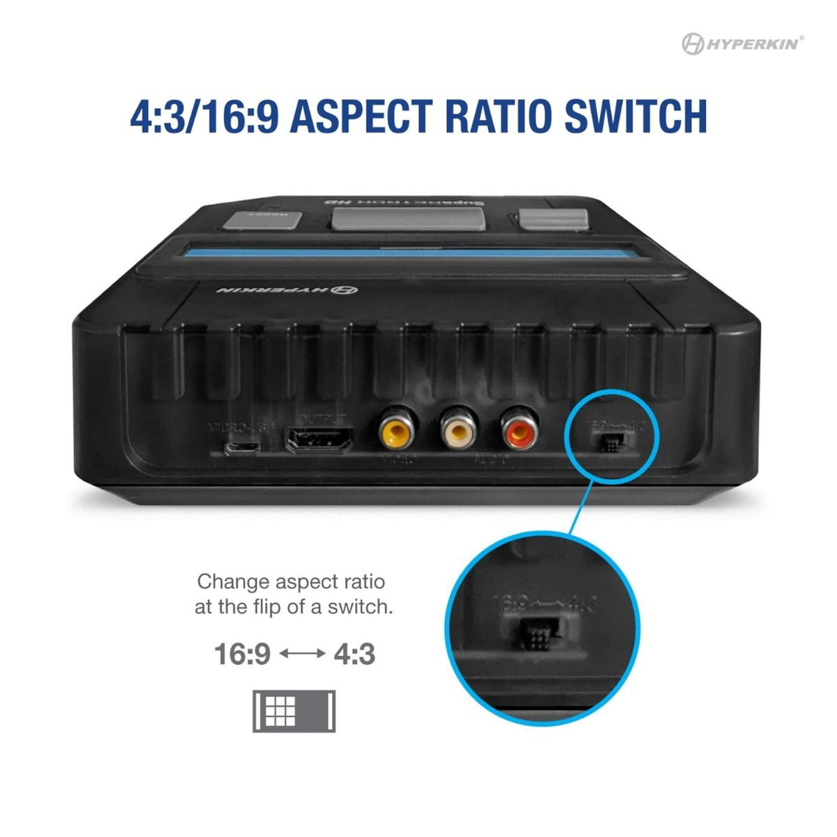 Supa RetroN HD Konsole Space Black [Hyperkin]