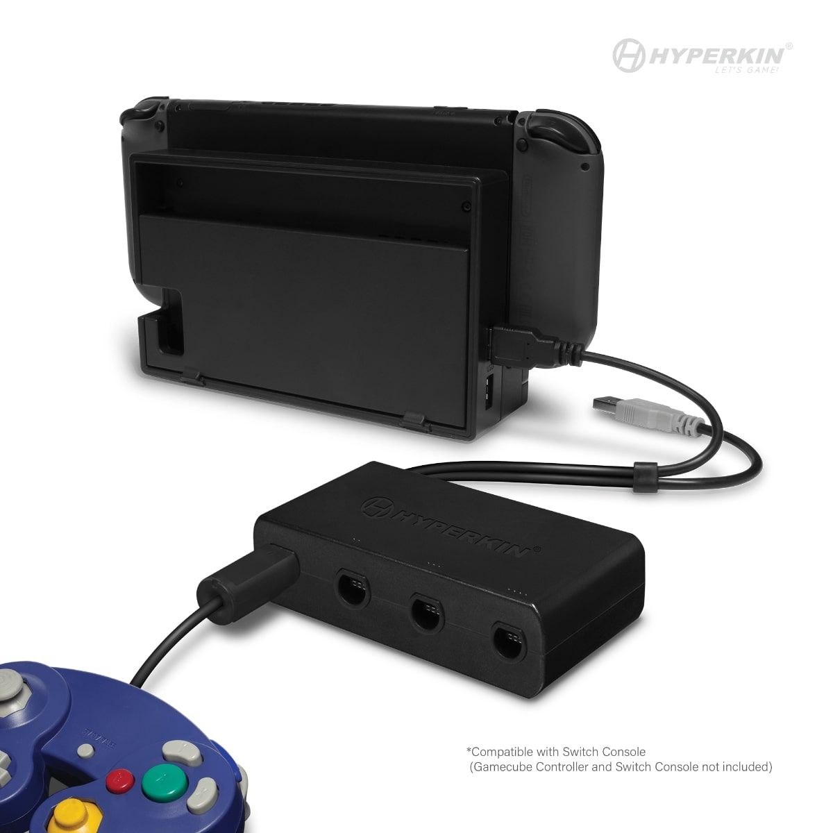 4-Port Gamecube Controller Adapter [Hyperkin]